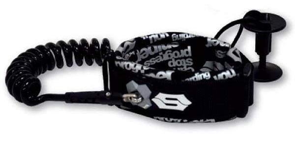 Turbo Deluxe Bodyboard Coiled Bicep Leash Without Plug 