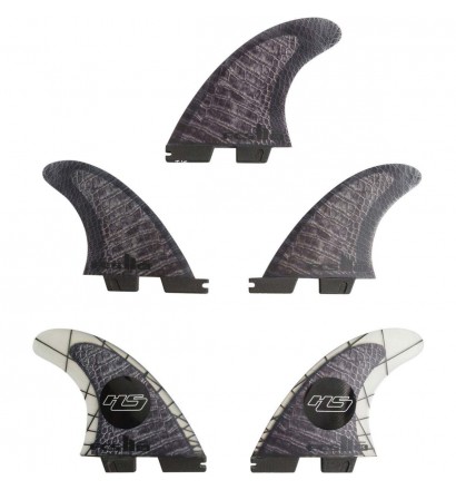 Fins FCSII Hayden Shapes Tri-Quad PC Carbon