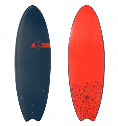 Surfbrett Softjoy Captain Beubar 5'6"