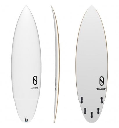 Surfboard Slater Design Banana