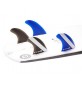 Quilhas  surf FCS ARC Tri-Quad