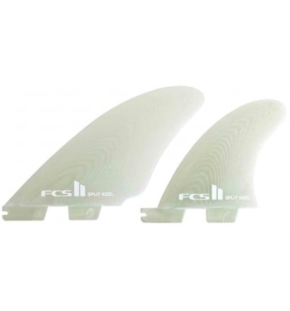 Ailerons de surf twin fins FCSII Split Keel