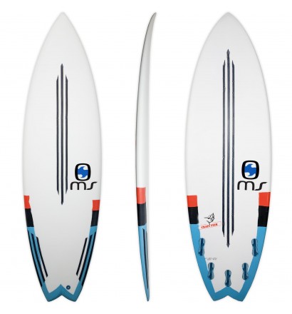 Surfboard MS Crazy Fish