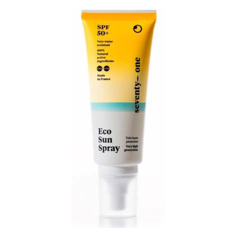 Crema solar eco sun spray SPF50 Seventy One Percent