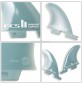 Fins rear for Quad FCSII Carver Rear