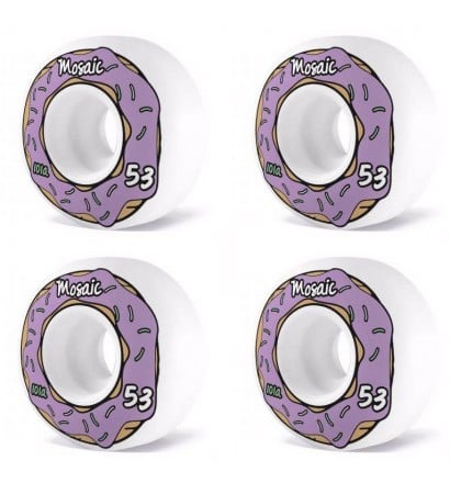 Skateboard wielen Mosaic Donut 53mm