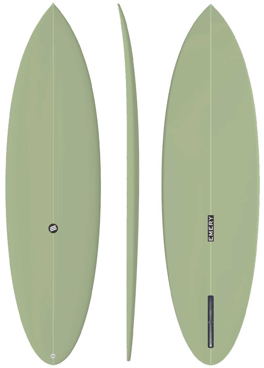 Surfboard EMERY Retro Bay Single Fin