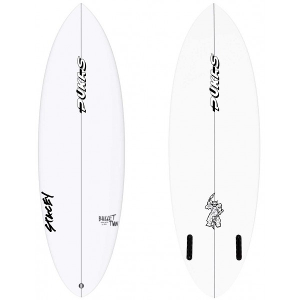 black on white surfboards pukas