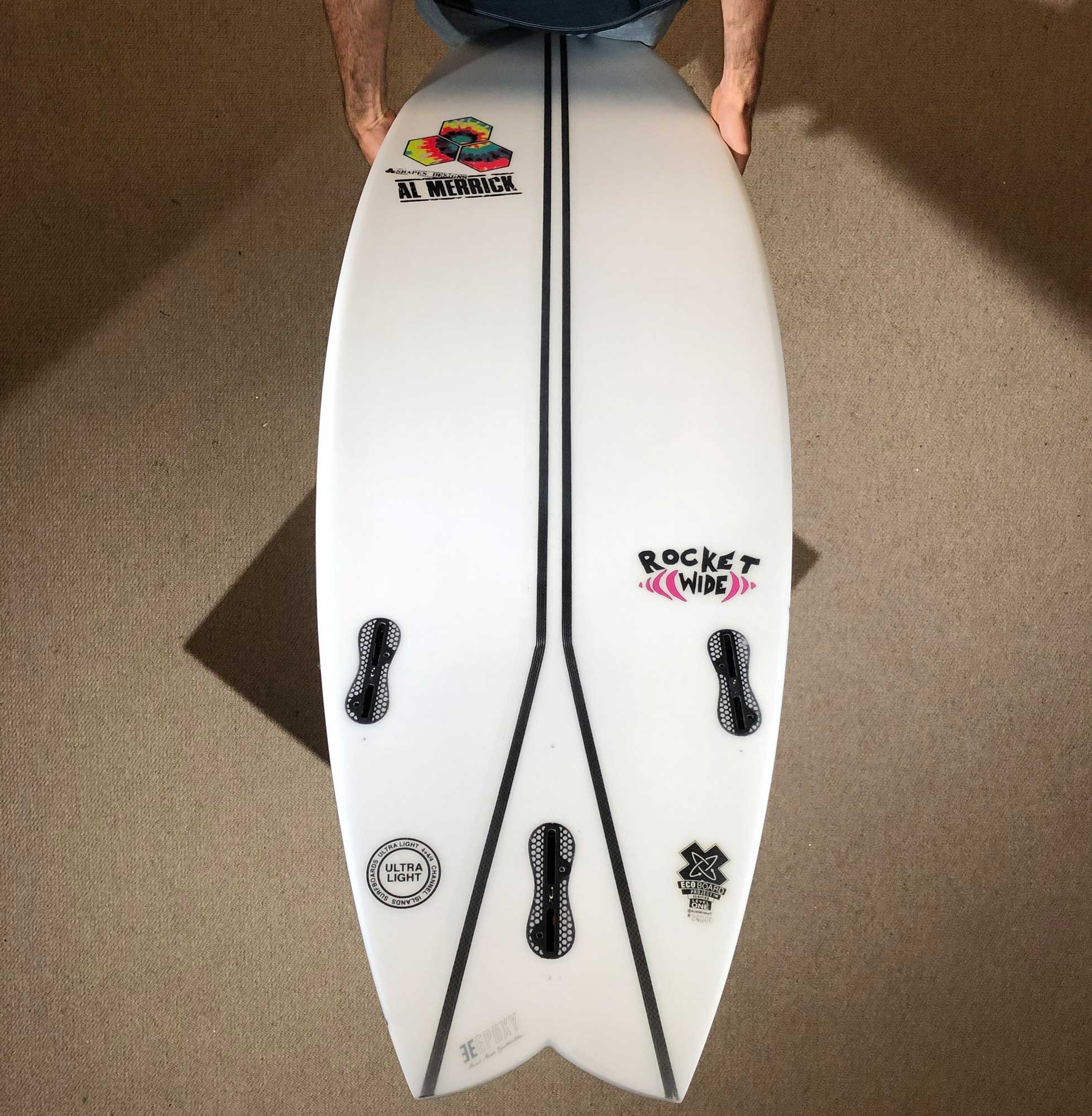 Rocket 2024 wide surfboard