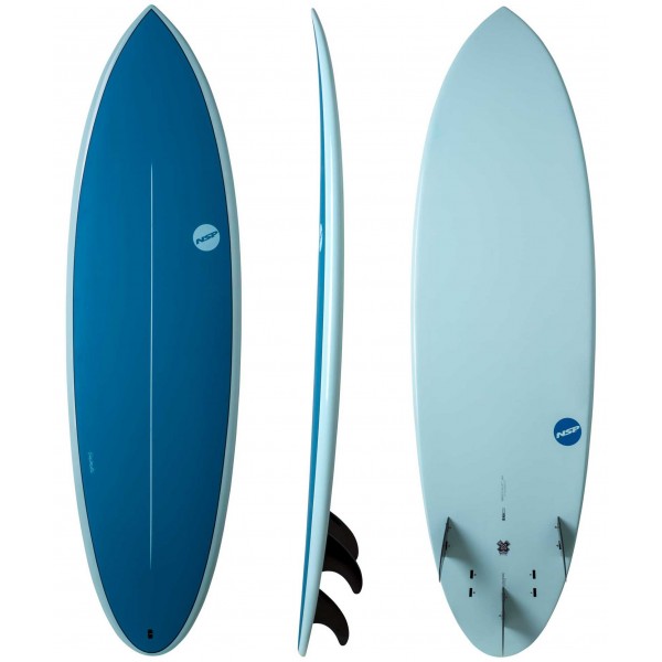 Imagén: Prancha de surf NSP Hybrid Element