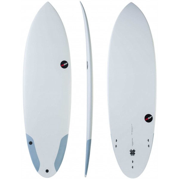 Imagén: Planche de surf NSP Hybrid Protech White Tint