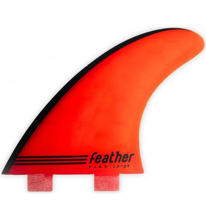 Dérive de surf Feather Fins Gony Zubizarreta Red Core