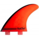 Dérive de surf Feather Fins Gony Zubizarreta Red Core