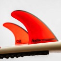 Dérive de surf Feather Fins Gony Zubizarreta Red Core