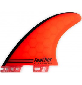 Pinne Feather Fins Gony Zubizarreta Red Core Click Tab