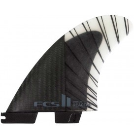 Ailerons de surf FCS2 Reactor PC Carbon