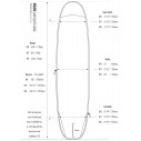 Funda de surf Roam Daylight Longboard