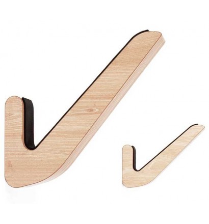 eenvoudig surfplankrek Ocean & Earth Longboard Timber Wall Rack