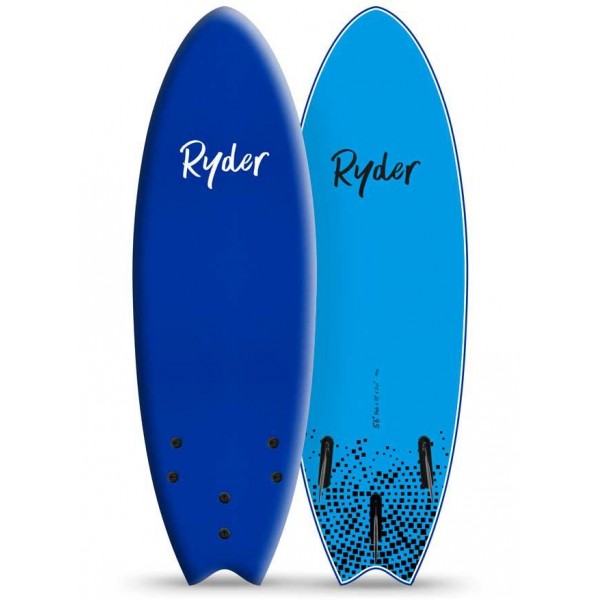 Imagén: Planche de surf softboard Ryder Fish Midnight Blue