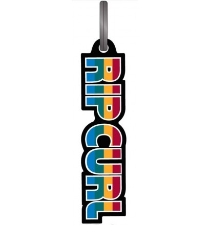 Rip Curl Logo Rasta Keyrings