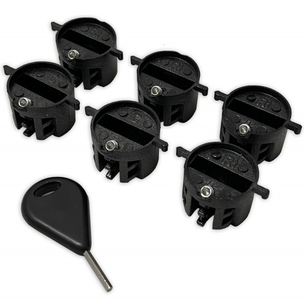 Imagén: Set of 6 M-Fins Plugs