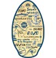 Tabla de skimboard Slidz Wood 41'' Spain