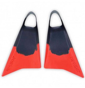 Aletas de Bodyboard Pride Vulcan V2 Gris/Rojo