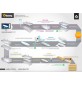 Planche de surf Torq Funboard Pinline Colour (EN STOCK)