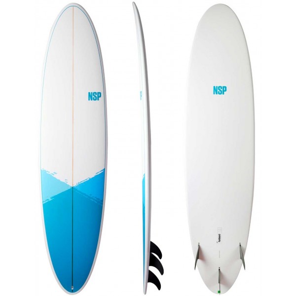 Imagén: Tabla de surf NSP funboard E+ Epoxy 