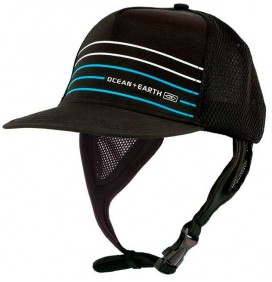 Gorra Trucker Surf Monkey Foam - Negro/Verde - Gorra Hombre