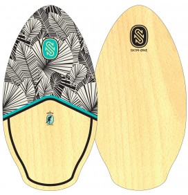 skim one wood 41 skimboard