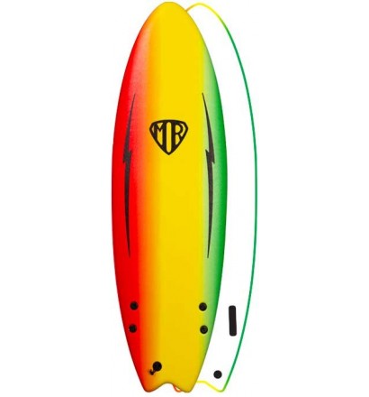 Planche de surf softboard Ocean & Earth MR Spray Ezi-Rider Twin Fin