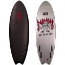 Planche de surf softboard Ocean & Earth Bat Outta Hell EZI-Rider 5'6 Quad