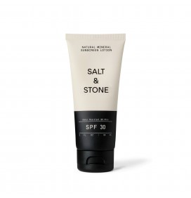 Loción de protección solar mineral natural Salt&Stone SPF30