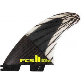 Ailerons de surf FCS II Carver PC Carbon