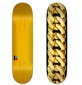 Skateboard Plan B Chain Gold 8.25″