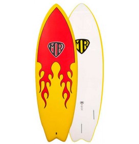 Tavola da surf softboard Ocean & Earth MR Twin Fin Epoxy-Soft