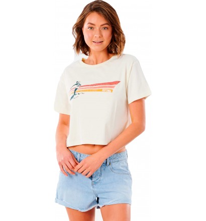 Rip Curl Golden State Crop tee T-Shirt