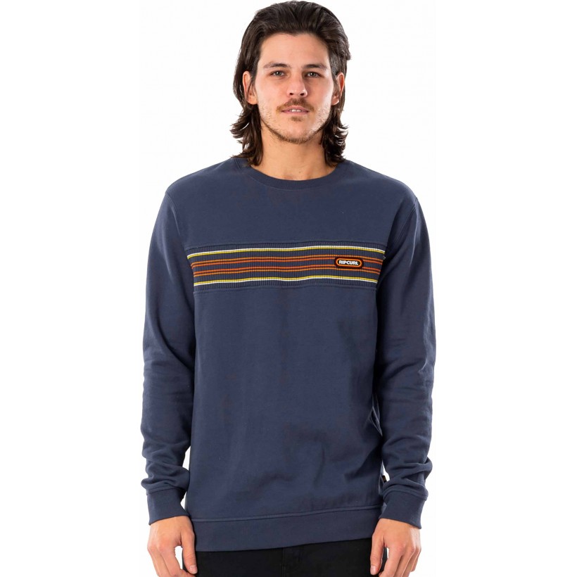 Suéter Rip curl Surf Revival Stripe Crew