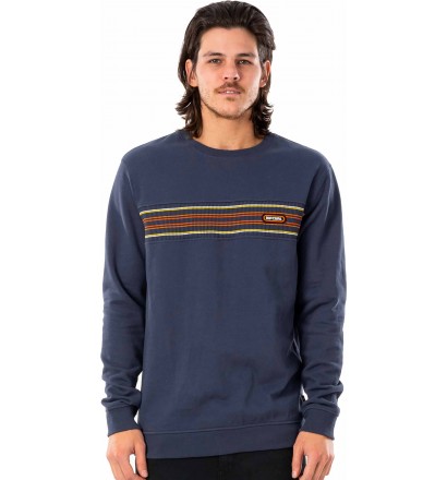 Sweat-shirt Rip Curl Surf Revival Stripe Crew