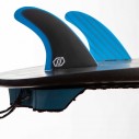 Dérives de surf Feather Fins Fiberglass Blue & Black