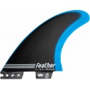 Finnen Feather Fins Fiberglass Blue & Black