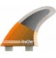 Quilhas surf Feather Fins Ultralight Black Hexa Core