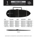 boardbag Fish Shortboard Lite