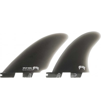 Ailerons de surf FCSII Split Keel MB