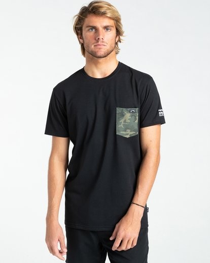 Troppo - Camiseta con Bolsillo Navy | Camisetas Billabong Hombre