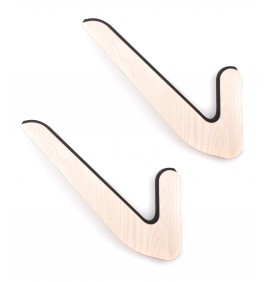 eenvoudig surfplankrek Ocean & Earth Longboard Timber Wall Rack