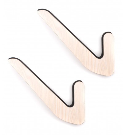 eenvoudig surfplankrek Ocean & Earth Longboard Timber Wall Rack