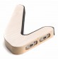 eenvoudig surfplankrek Ocean & Earth Longboard Timber Wall Rack