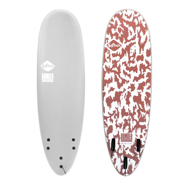 Imagén: Planche de surf Softech Bomber Red/Grey